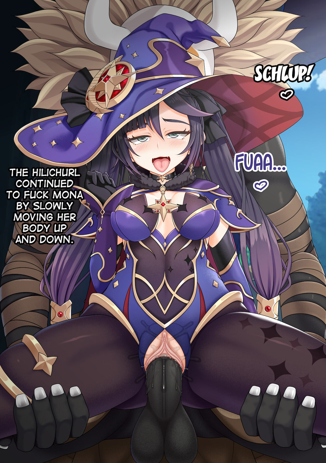 Mona's Quest to Sell Her Body to Hilichurl page 21