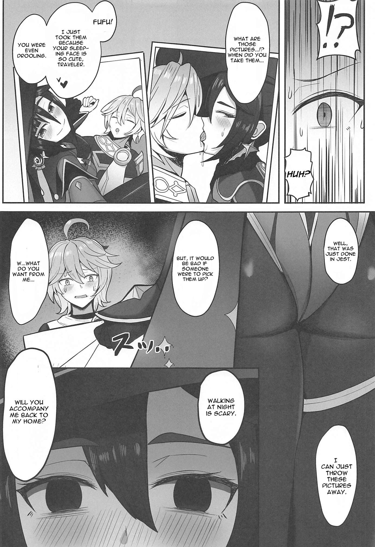 Mona to Konya wa Karasawagi page 8