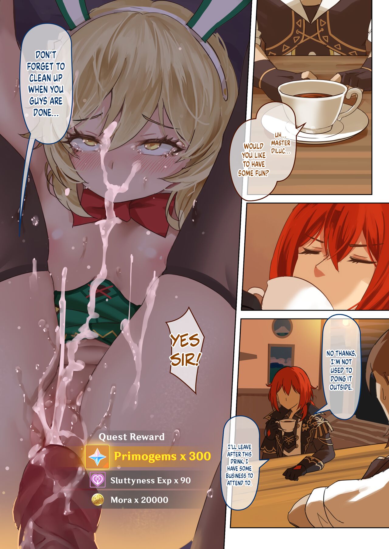 Mondstadt Hot Springs Festival Act 2 page 10