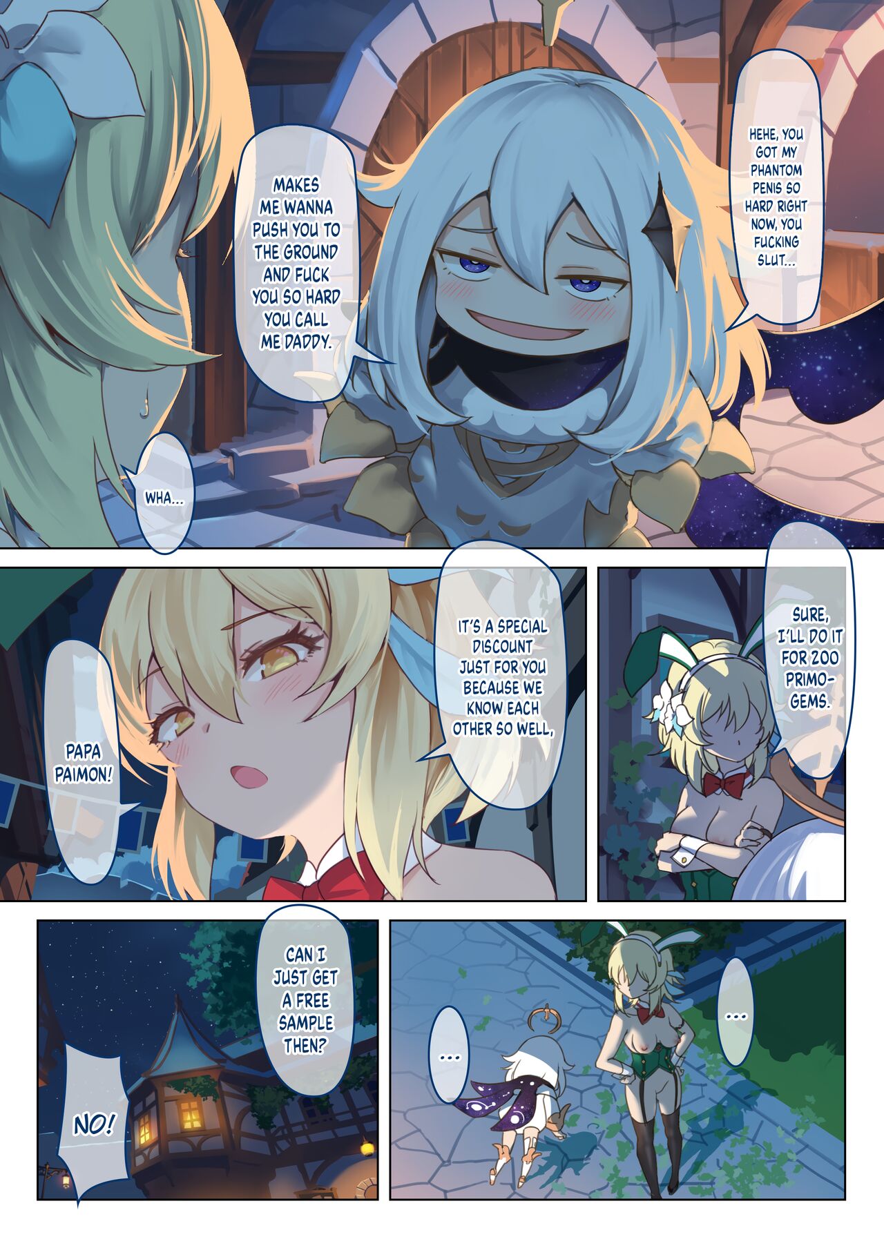 Mondstadt Hot Springs Festival Act 2 page 2