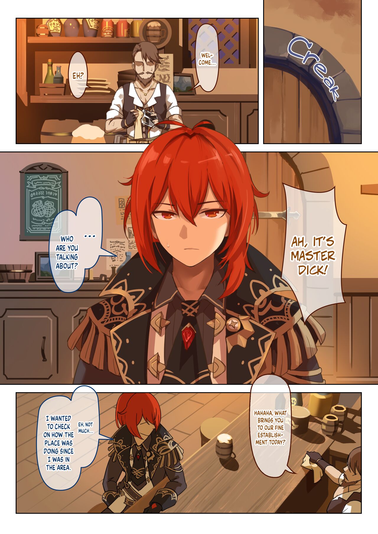 Mondstadt Hot Springs Festival Act 2 page 4