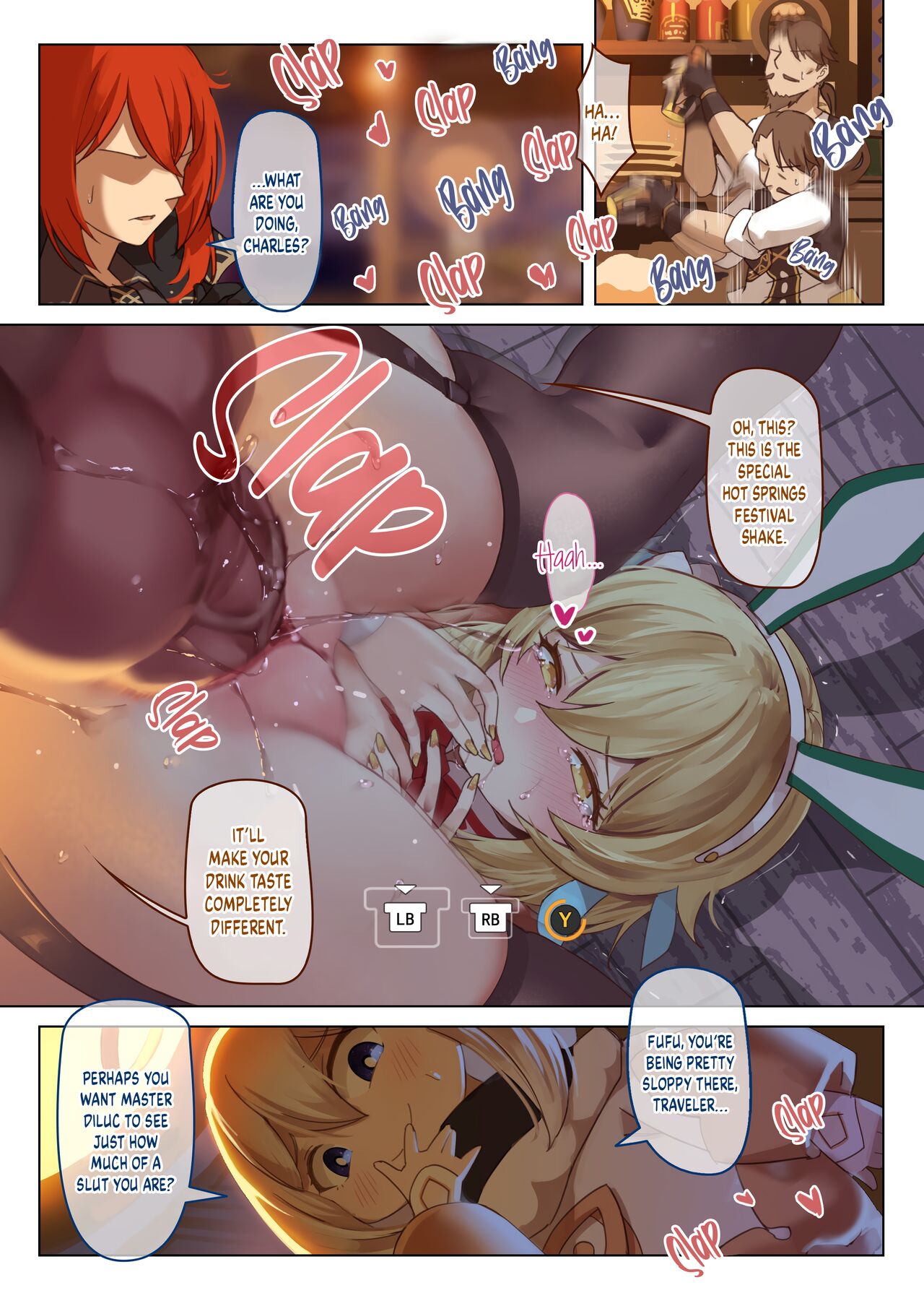 Mondstadt Hot Springs Festival Act 2 page 7