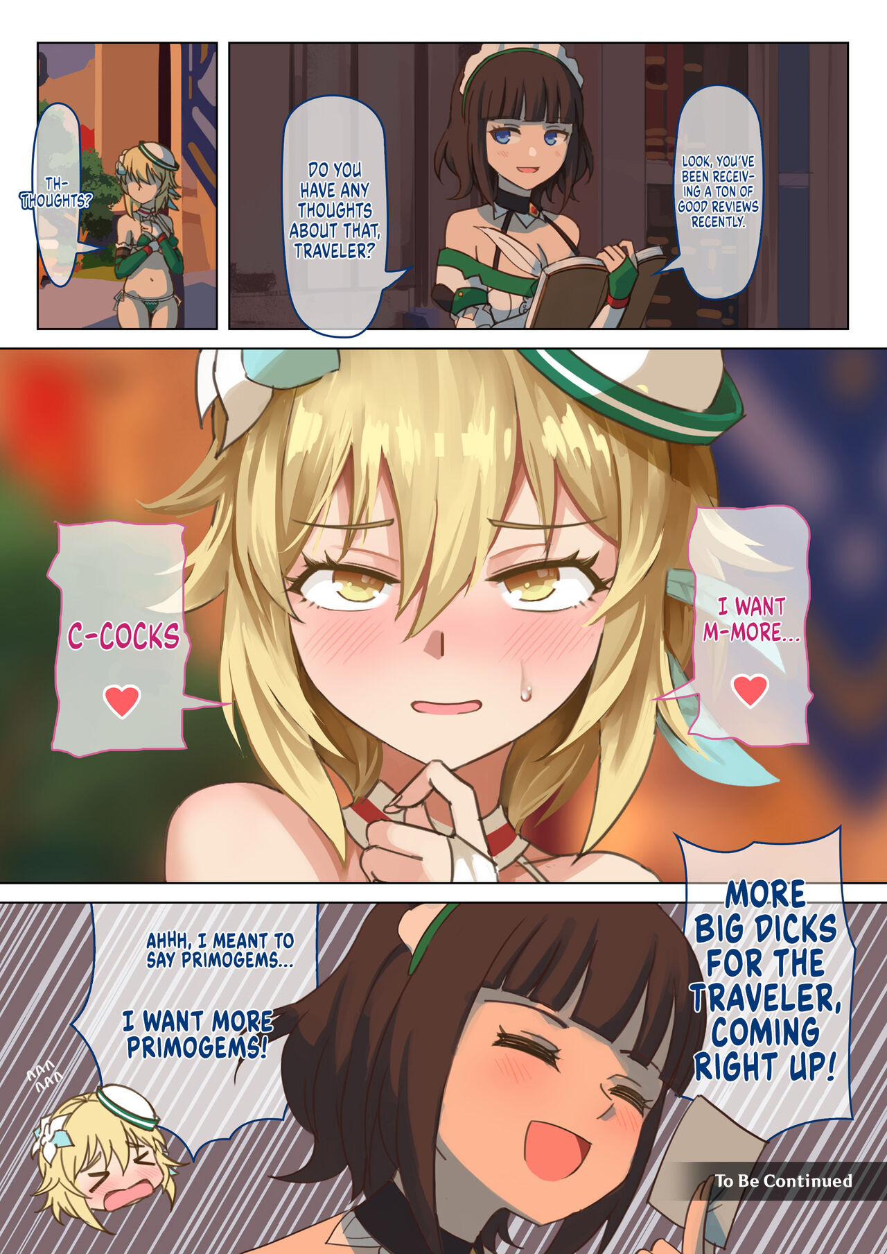 Mondstadt Hot Springs Festival  - Interlude page 19