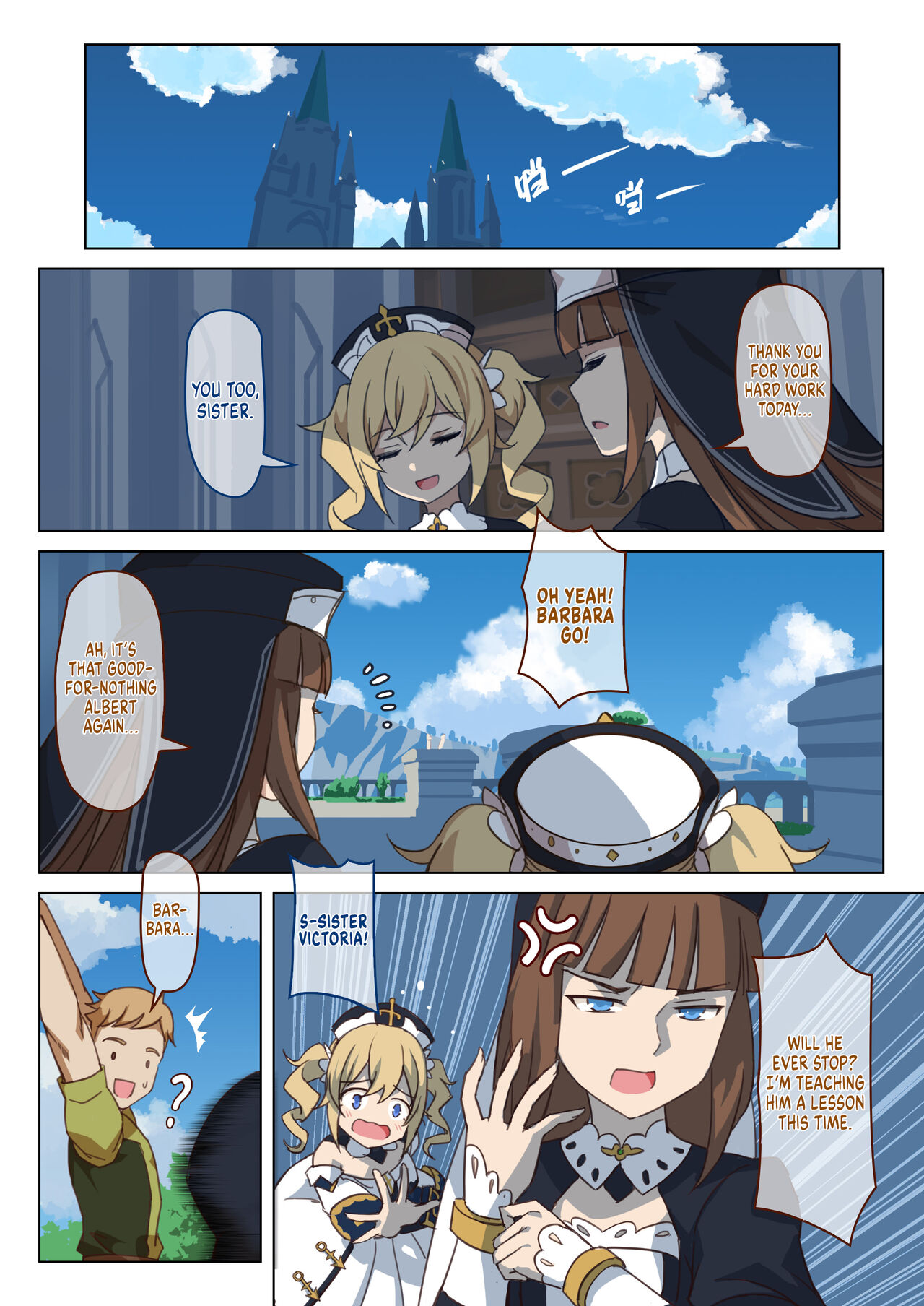 Mondstadt Hot Springs Festival  - Interlude page 5