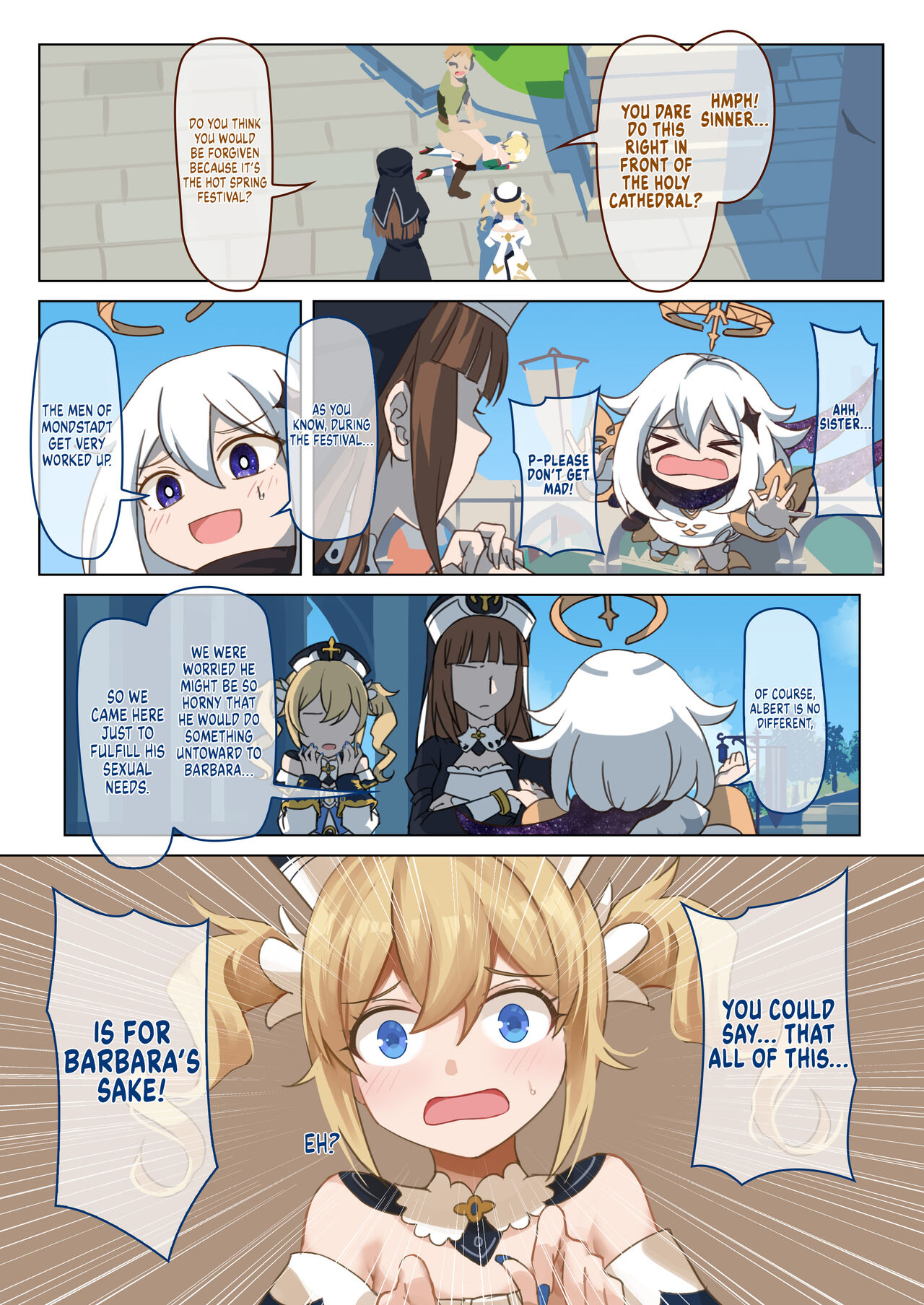 Mondstadt Hot Springs Festival  - Interlude page 7