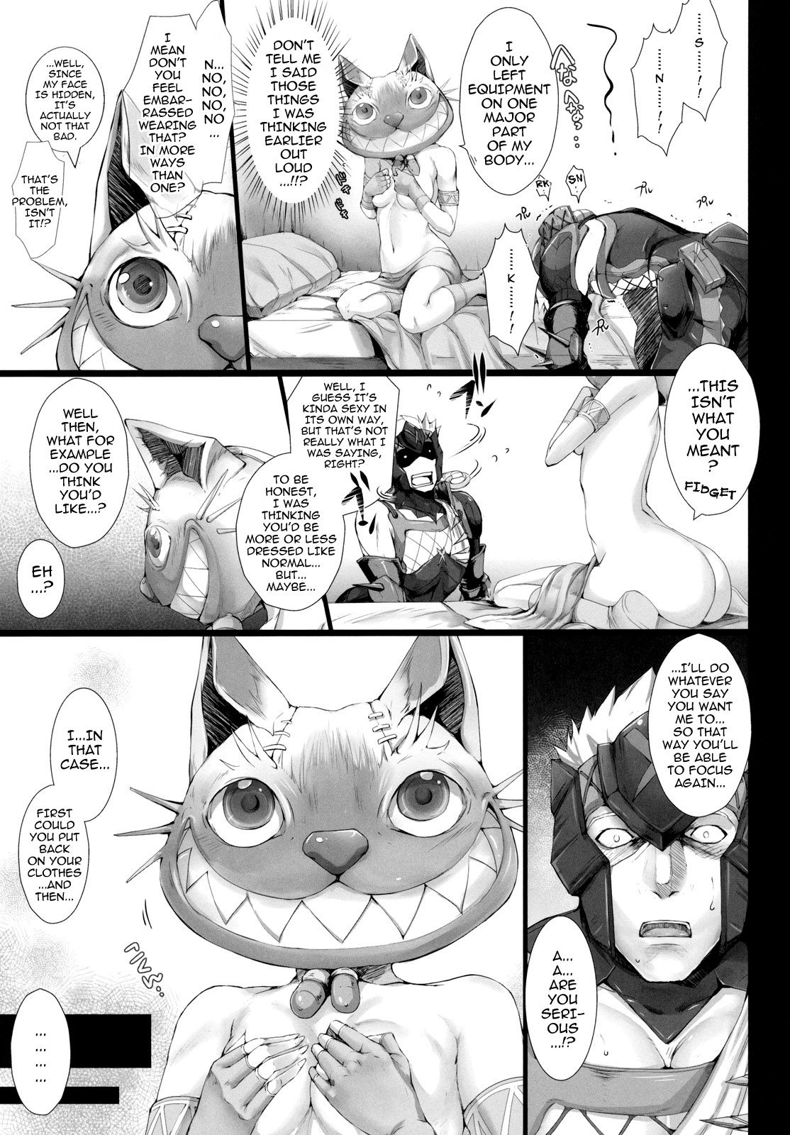 Monhan no Erohon 10 page 8