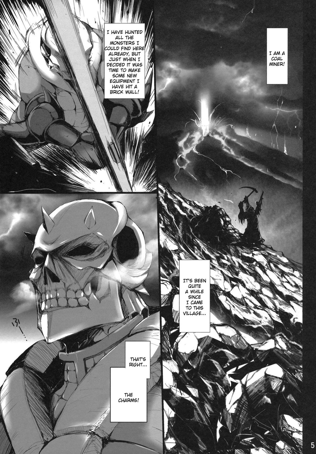Monhan no Erohon 11 page 5
