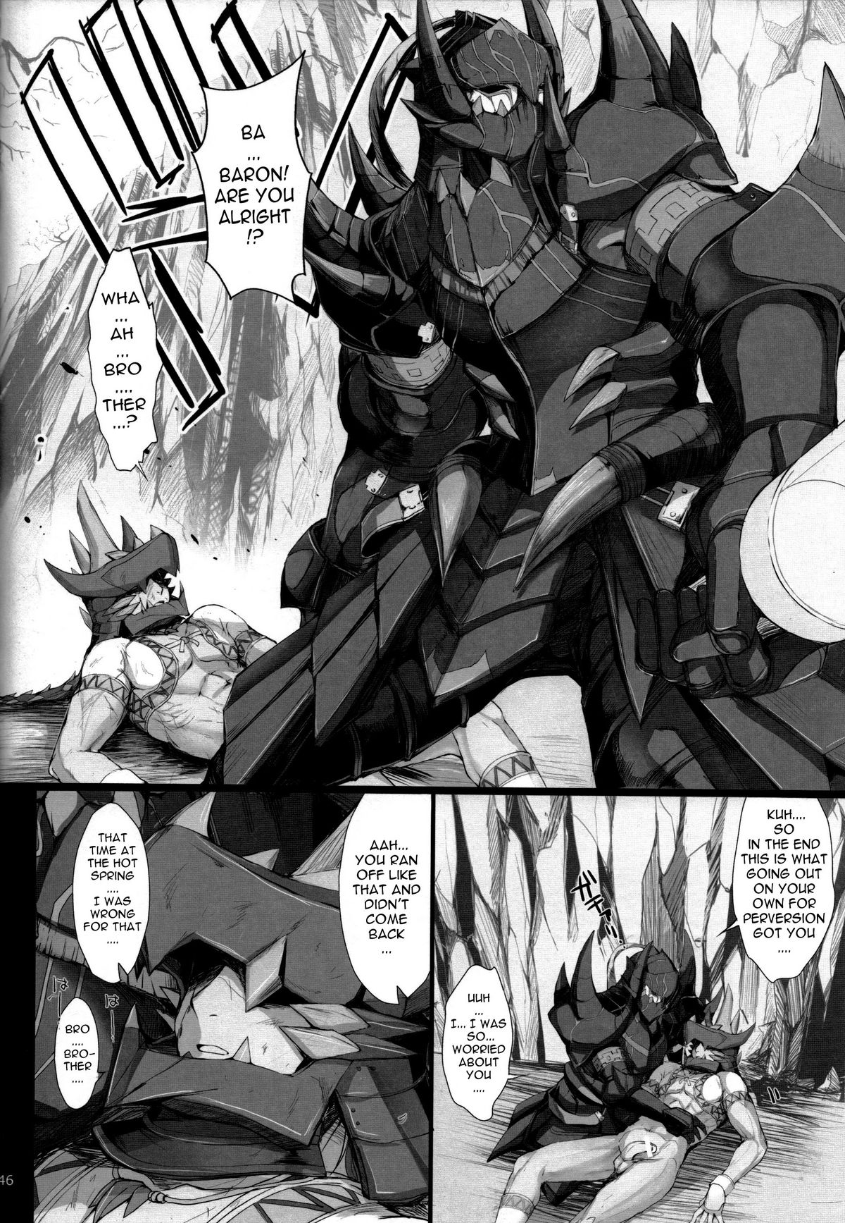 Monhan no Erohon 13 page 45