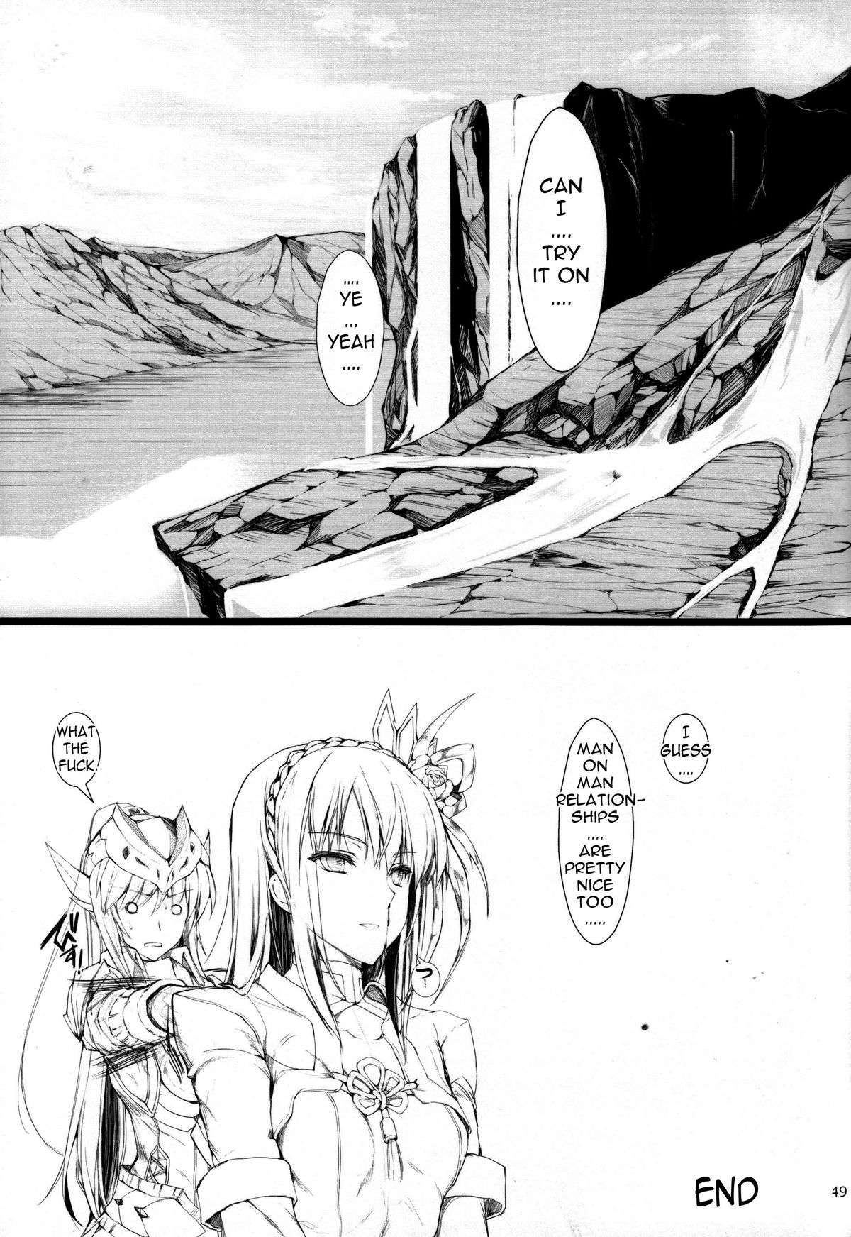 Monhan no Erohon 13 page 48