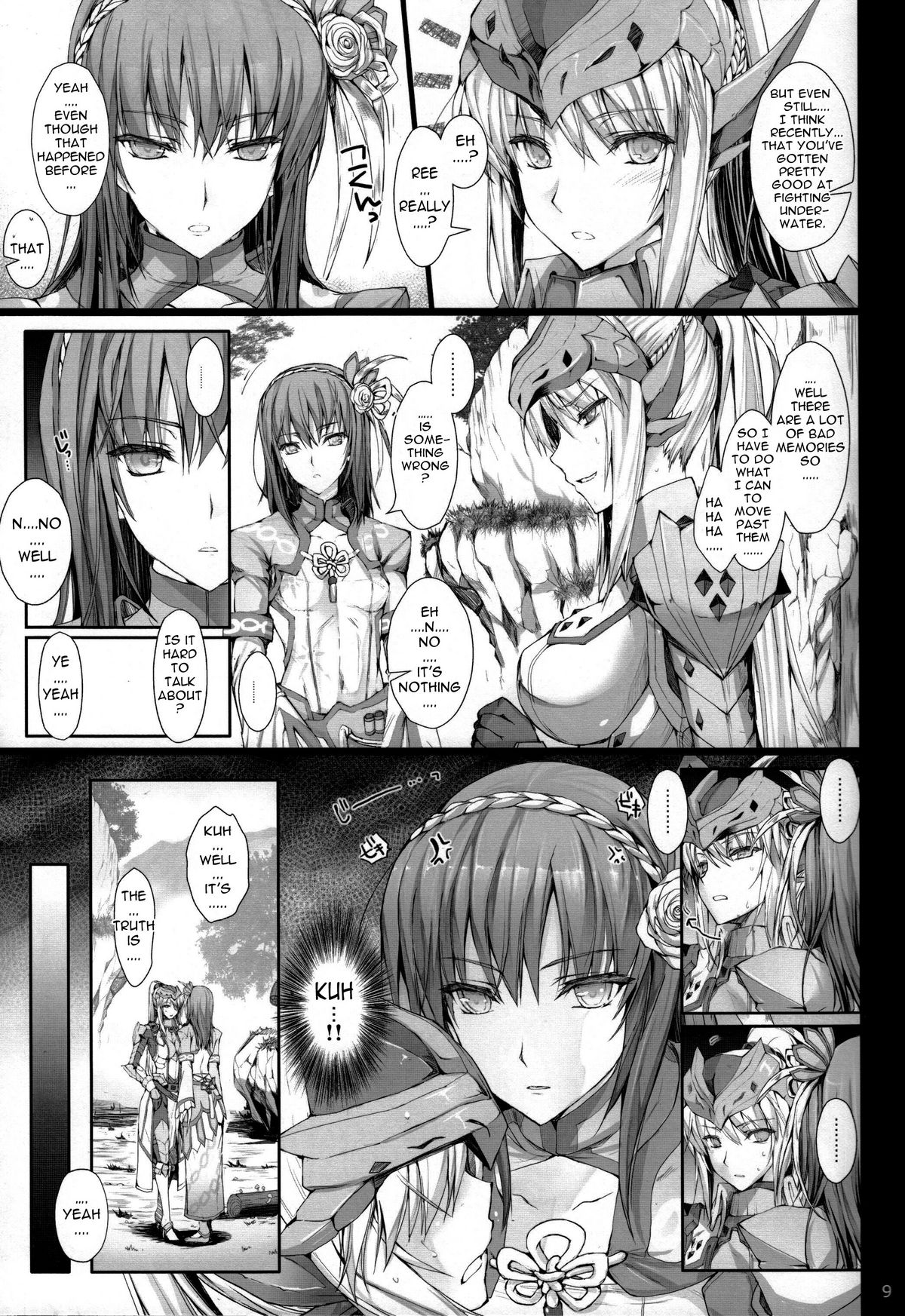 Monhan no Erohon 13 page 9