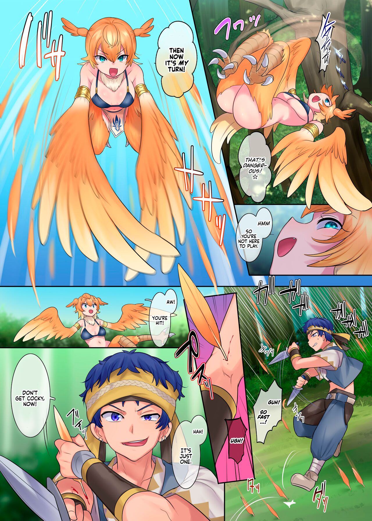 Monmusu TS Dungeon page 7
