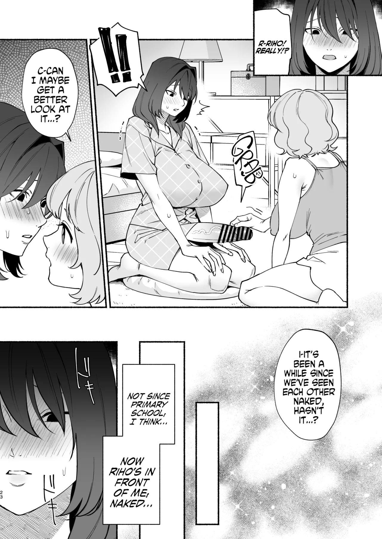 Monopolizing My Childhood Friend And Having Loving Sex page 22
