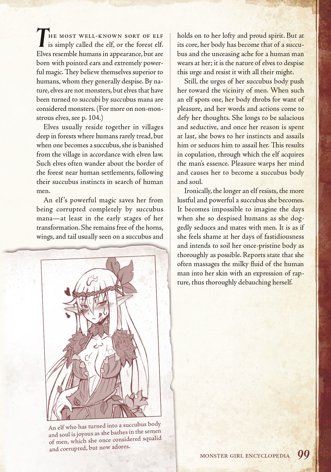 Monster Girl Encyclopedia Vol. 1 page 100