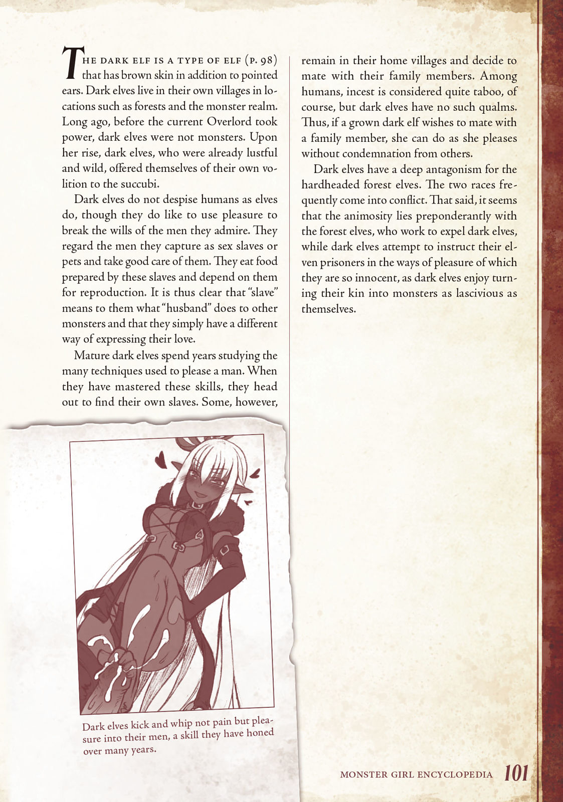 Monster Girl Encyclopedia Vol. 1 page 102