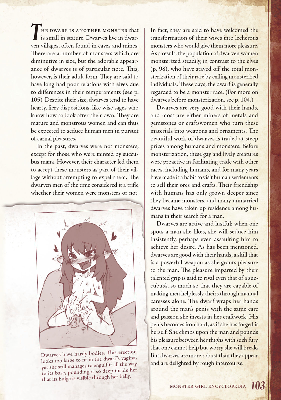 Monster Girl Encyclopedia Vol. 1 page 104