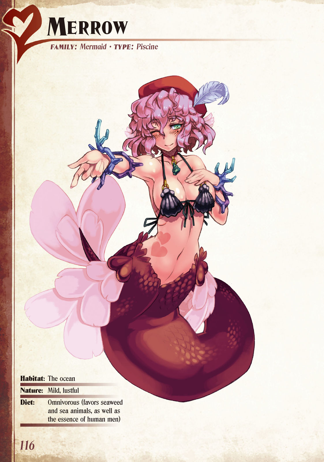 Monster Girl Encyclopedia Vol. 1 page 117