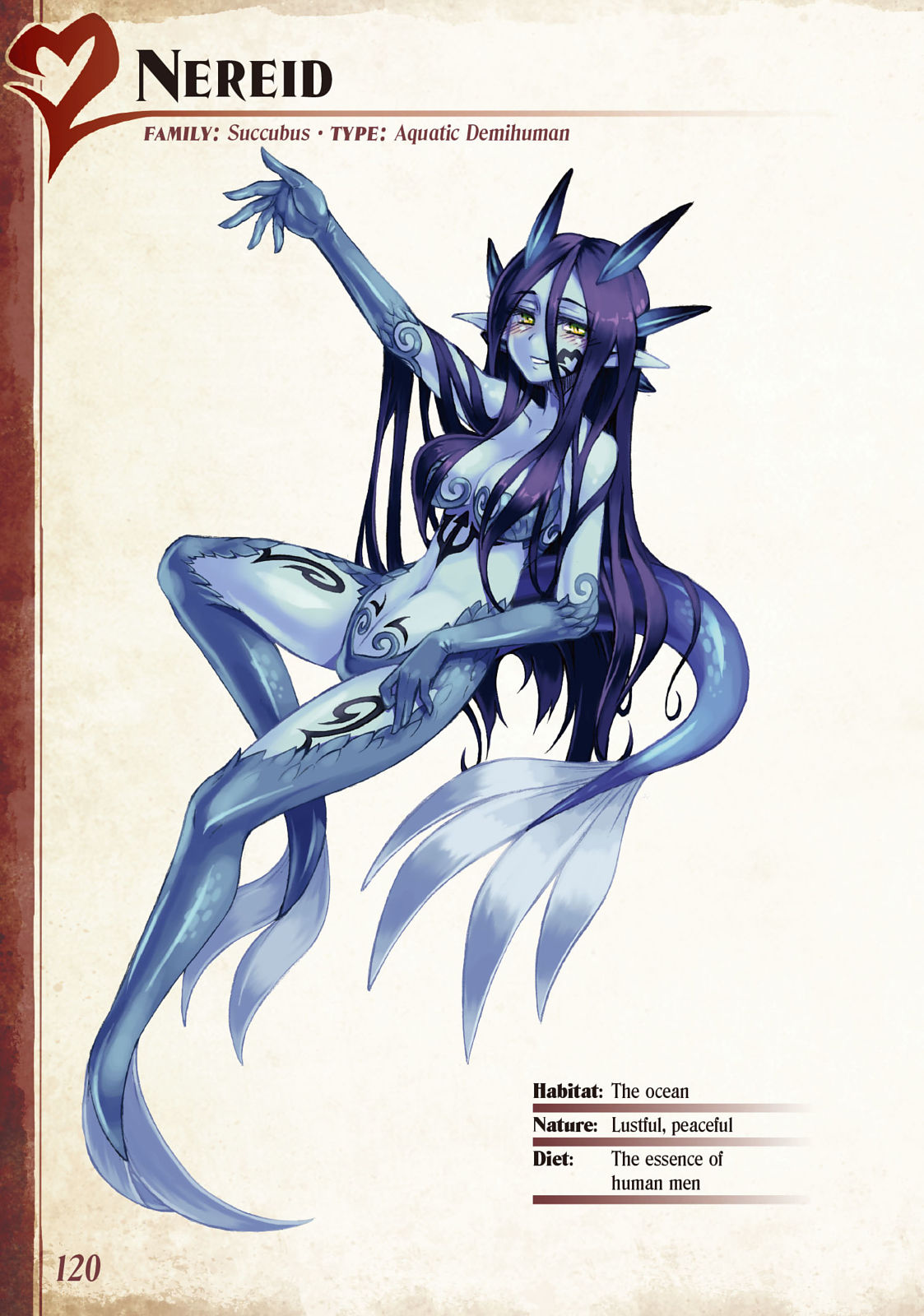Monster Girl Encyclopedia Vol. 1 page 121