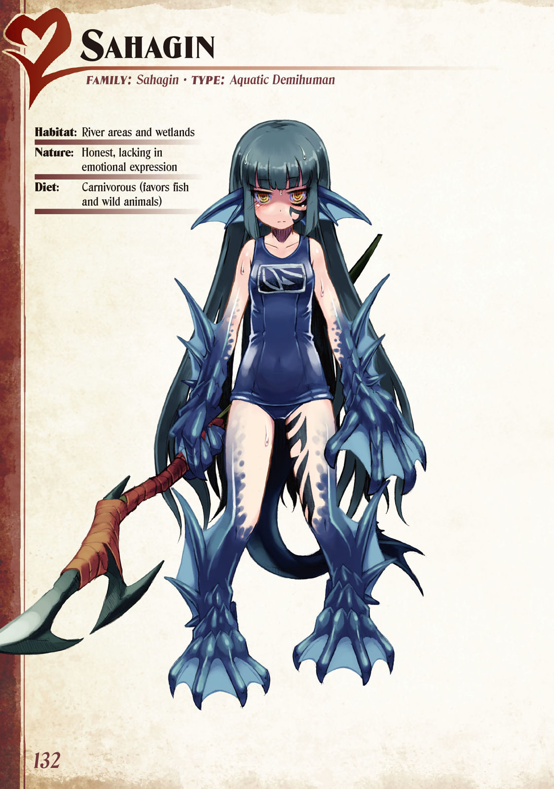 Monster Girl Encyclopedia Vol. 1 page 133