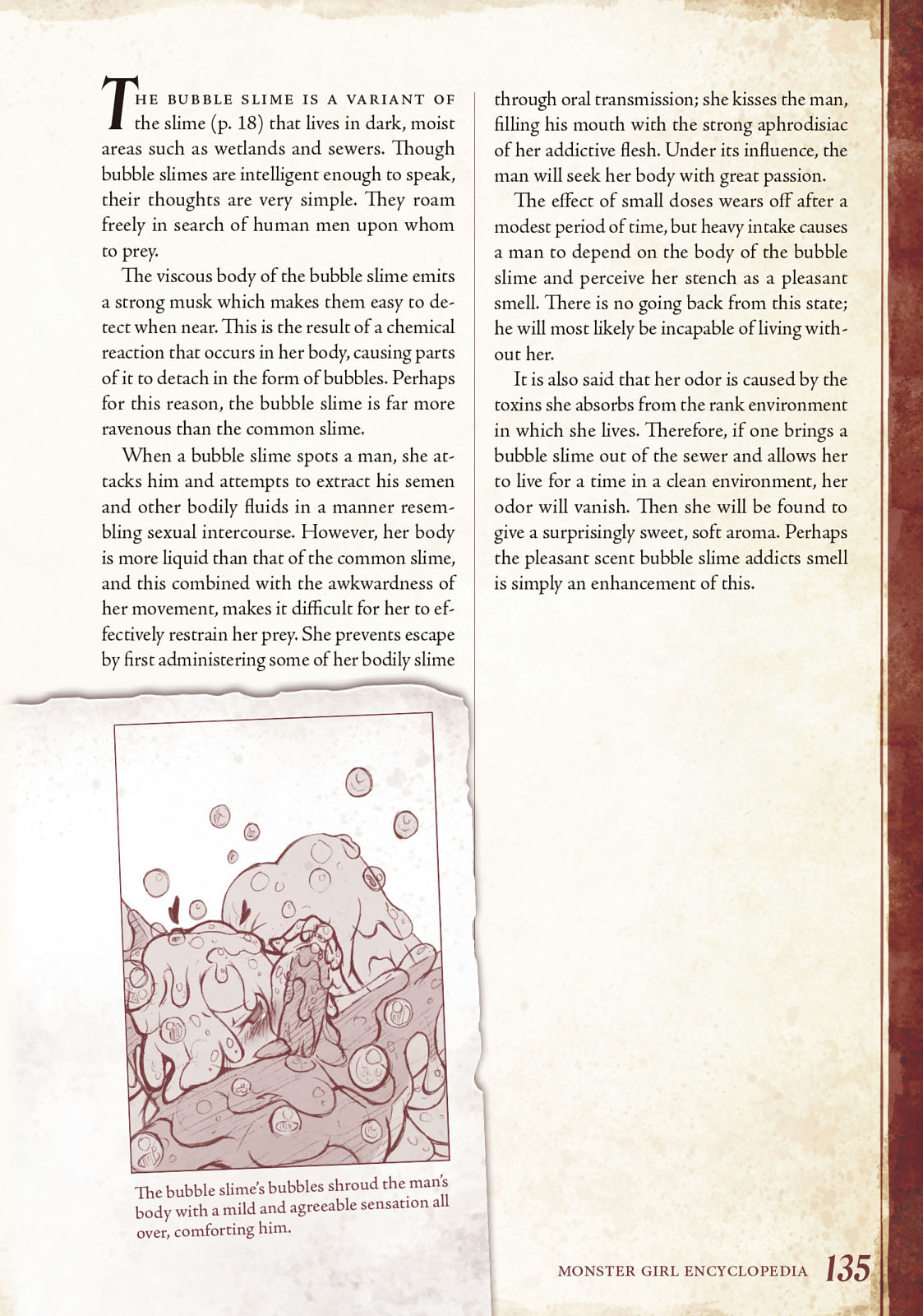 Monster Girl Encyclopedia Vol. 1 page 136