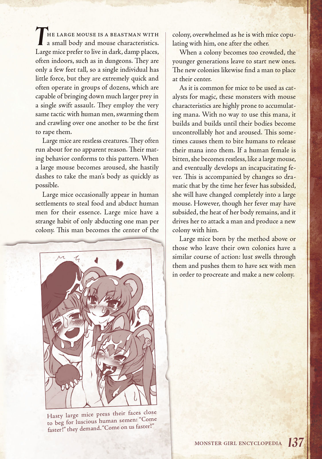 Monster Girl Encyclopedia Vol. 1 page 138