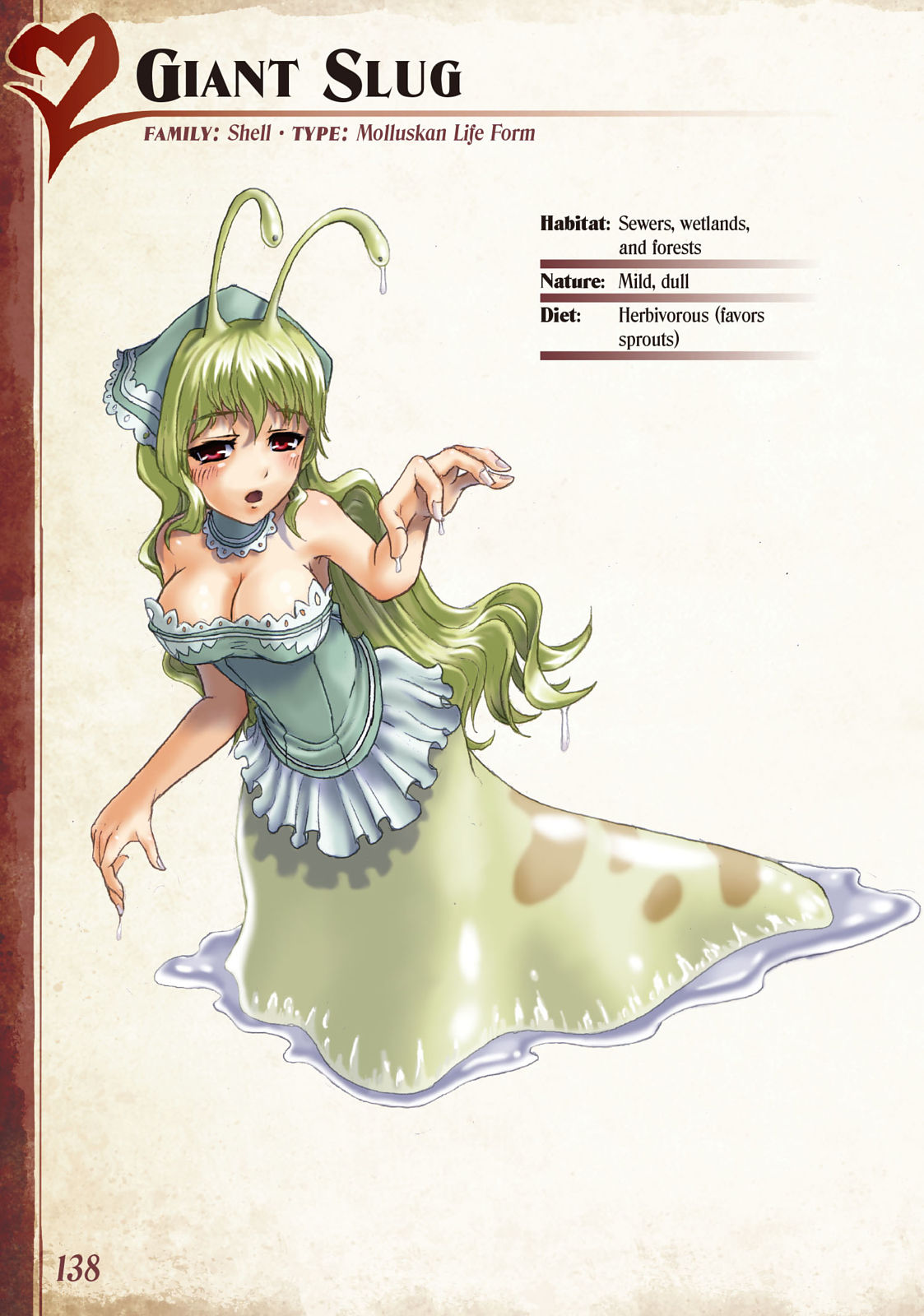 Monster Girl Encyclopedia Vol. 1 page 139