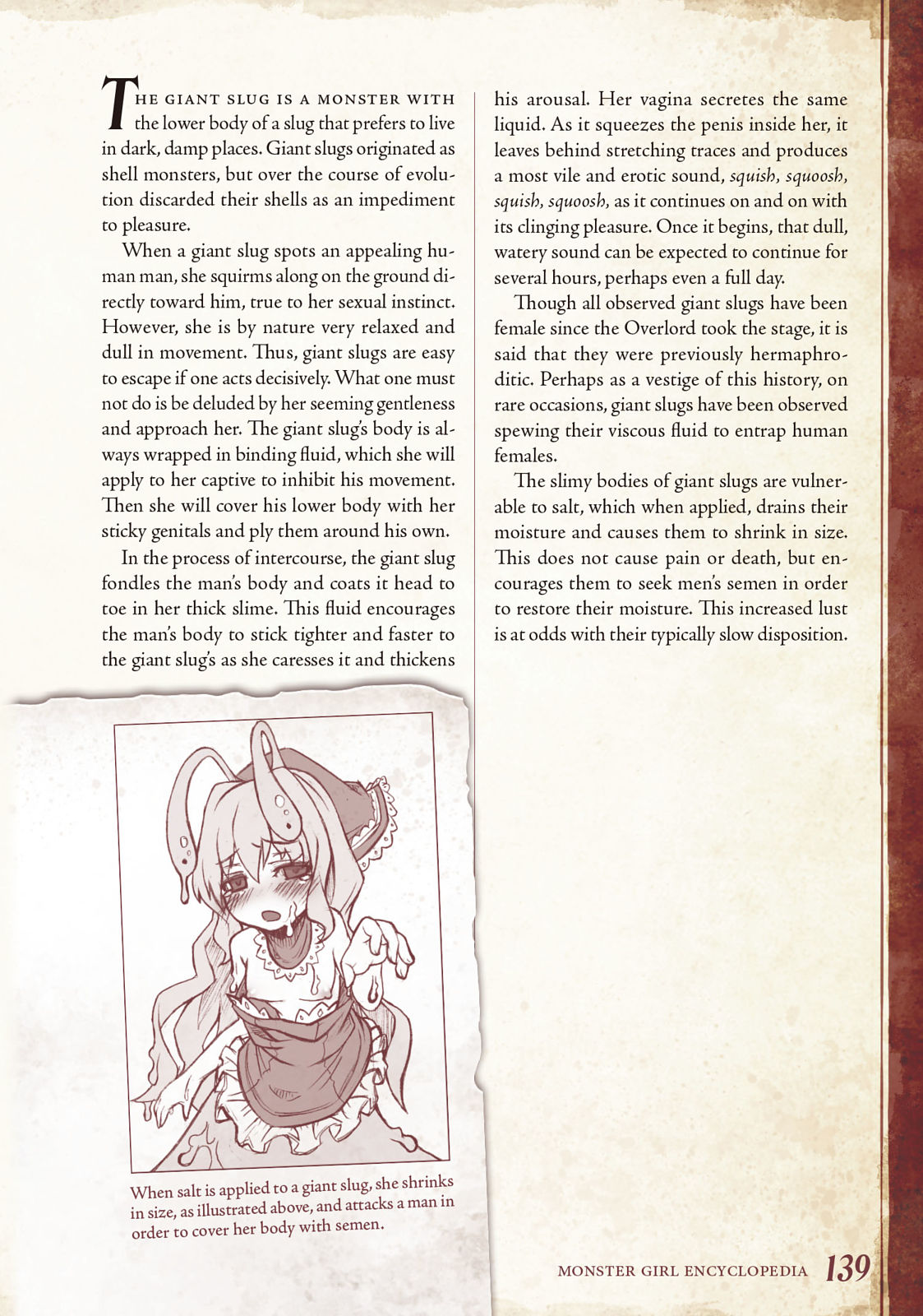 Monster Girl Encyclopedia Vol. 1 page 140