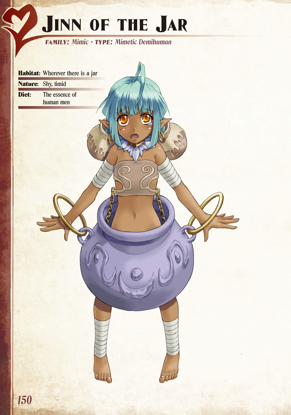 Monster Girl Encyclopedia Vol. 1 page 151