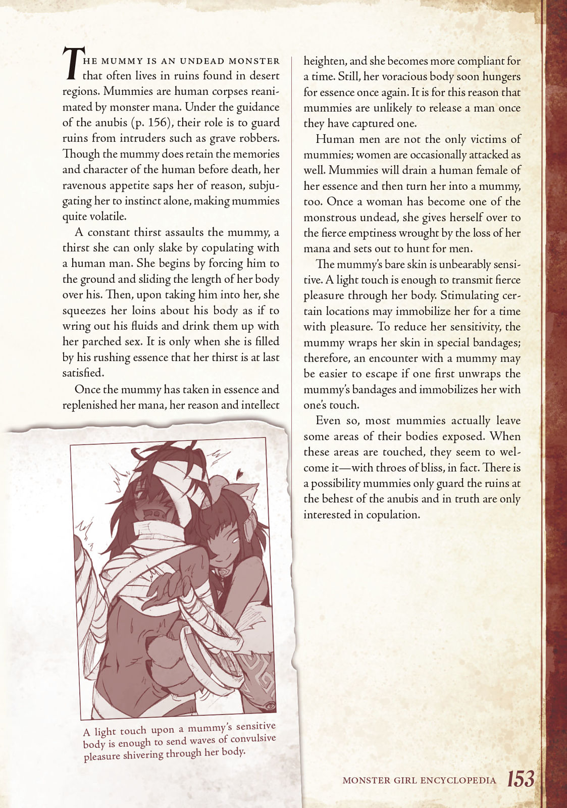 Monster Girl Encyclopedia Vol. 1 page 154