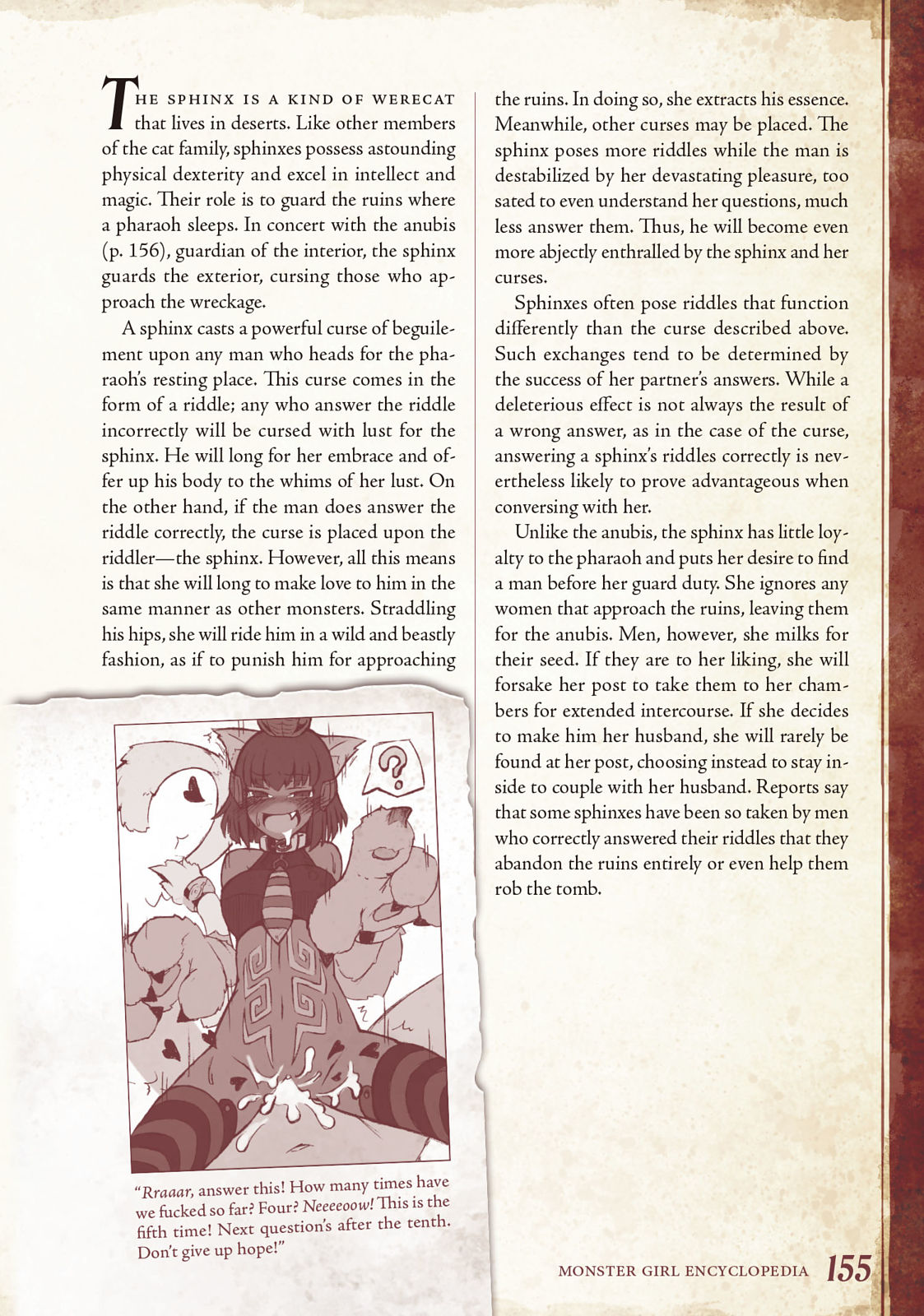 Monster Girl Encyclopedia Vol. 1 page 156