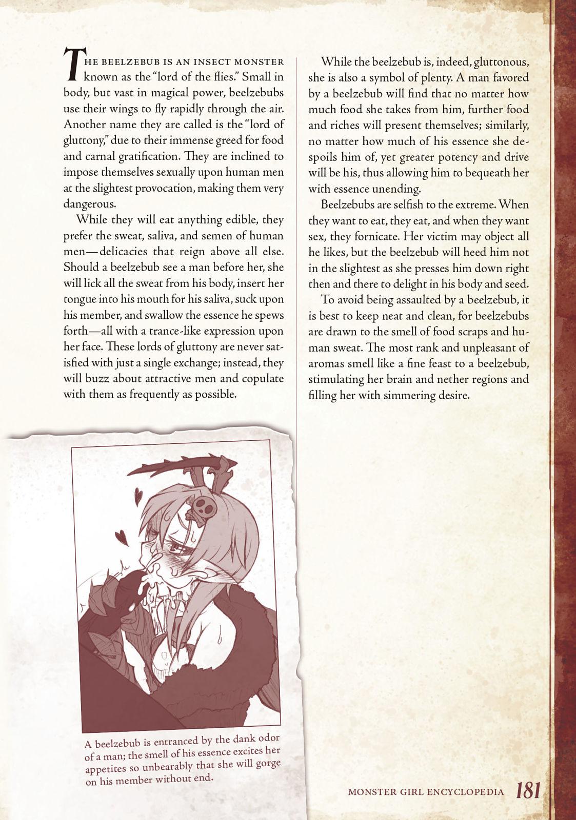 Monster Girl Encyclopedia Vol. 1 page 182