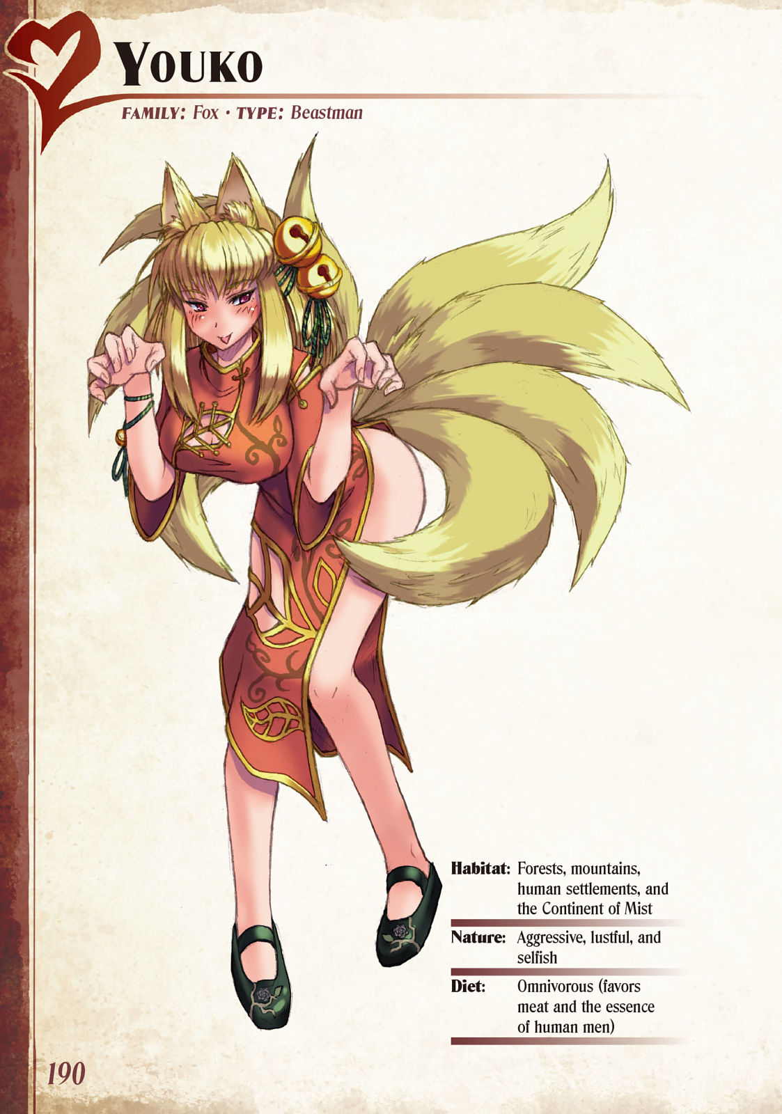 Monster Girl Encyclopedia Vol. 1 page 191