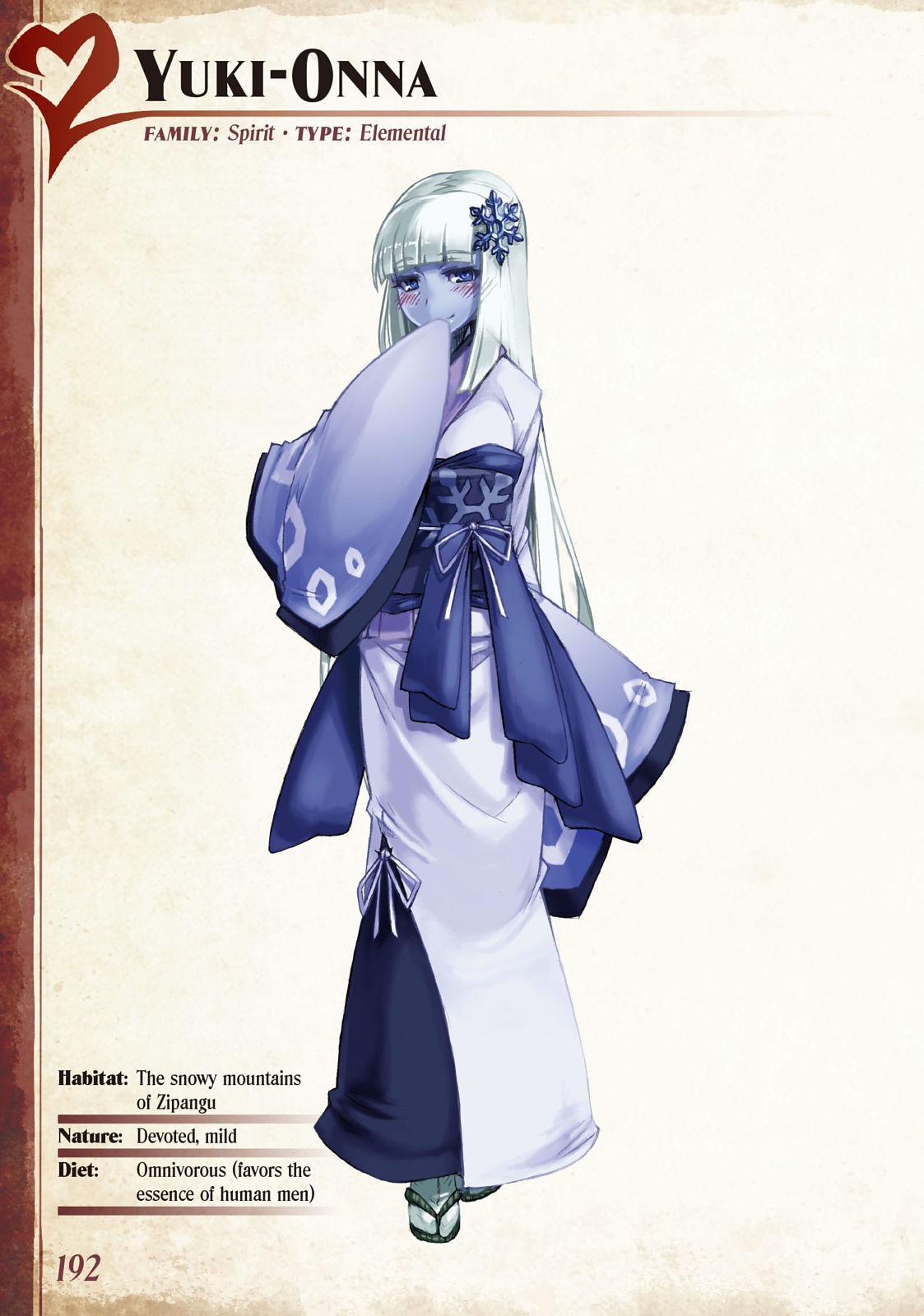 Monster Girl Encyclopedia Vol. 1 page 193