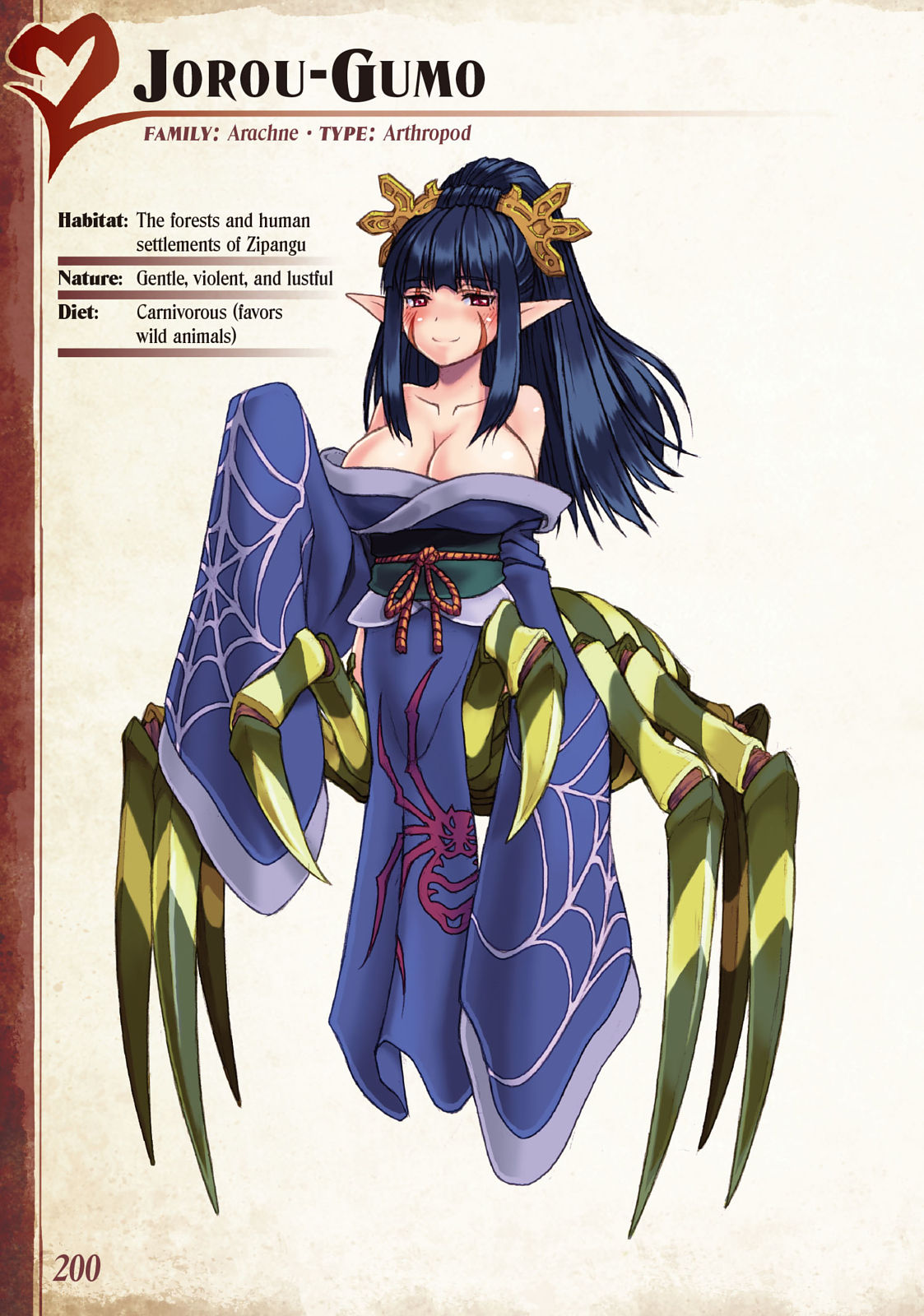 Monster Girl Encyclopedia Vol. 1 page 201