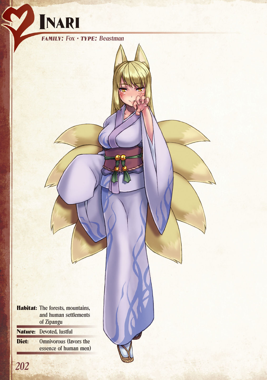 Monster Girl Encyclopedia Vol. 1 page 203