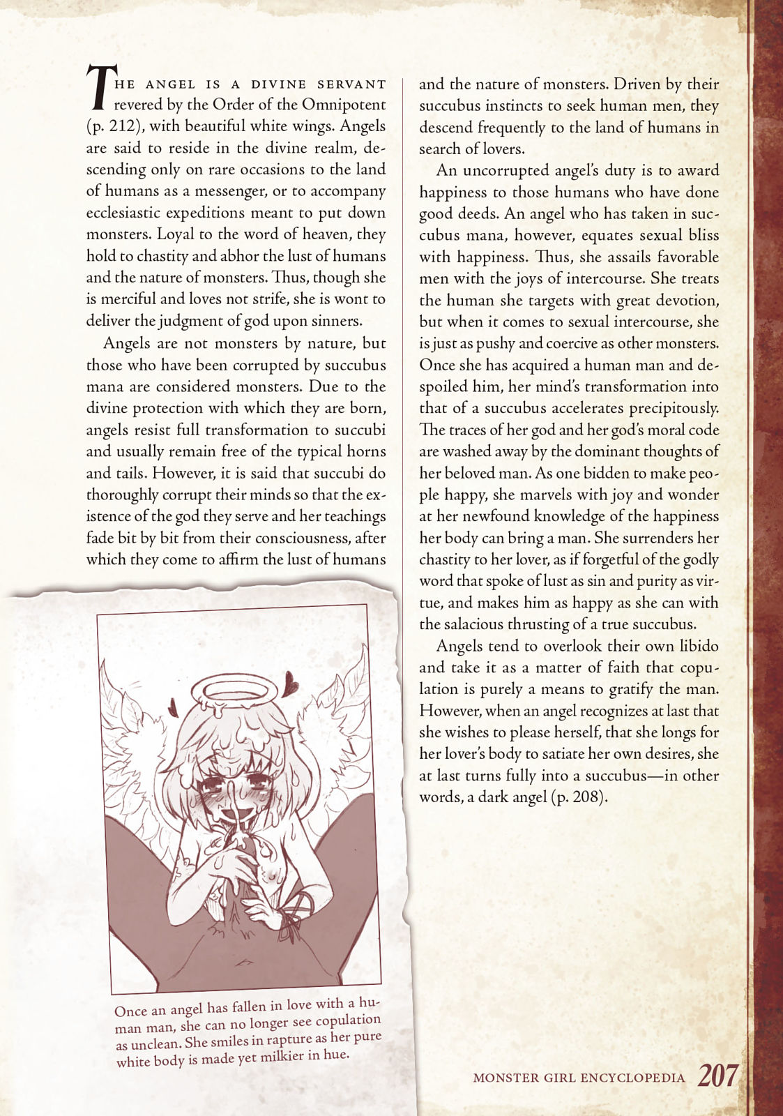 Monster Girl Encyclopedia Vol. 1 page 208
