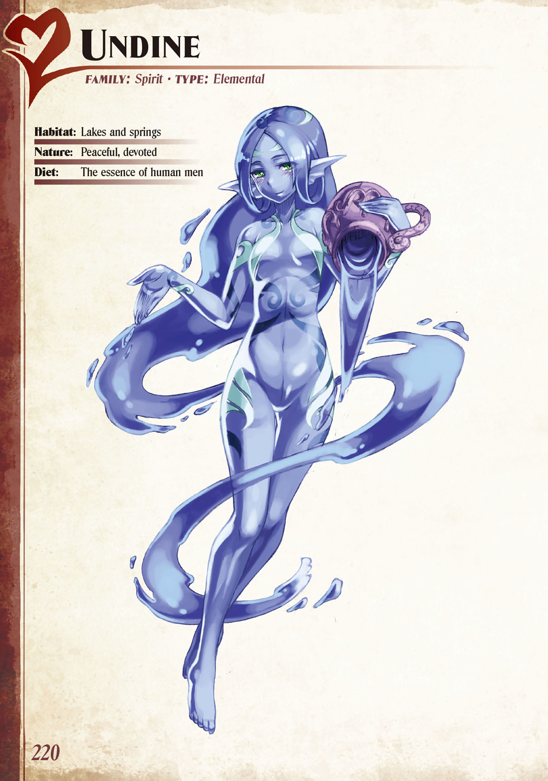Monster Girl Encyclopedia Vol. 1 page 221