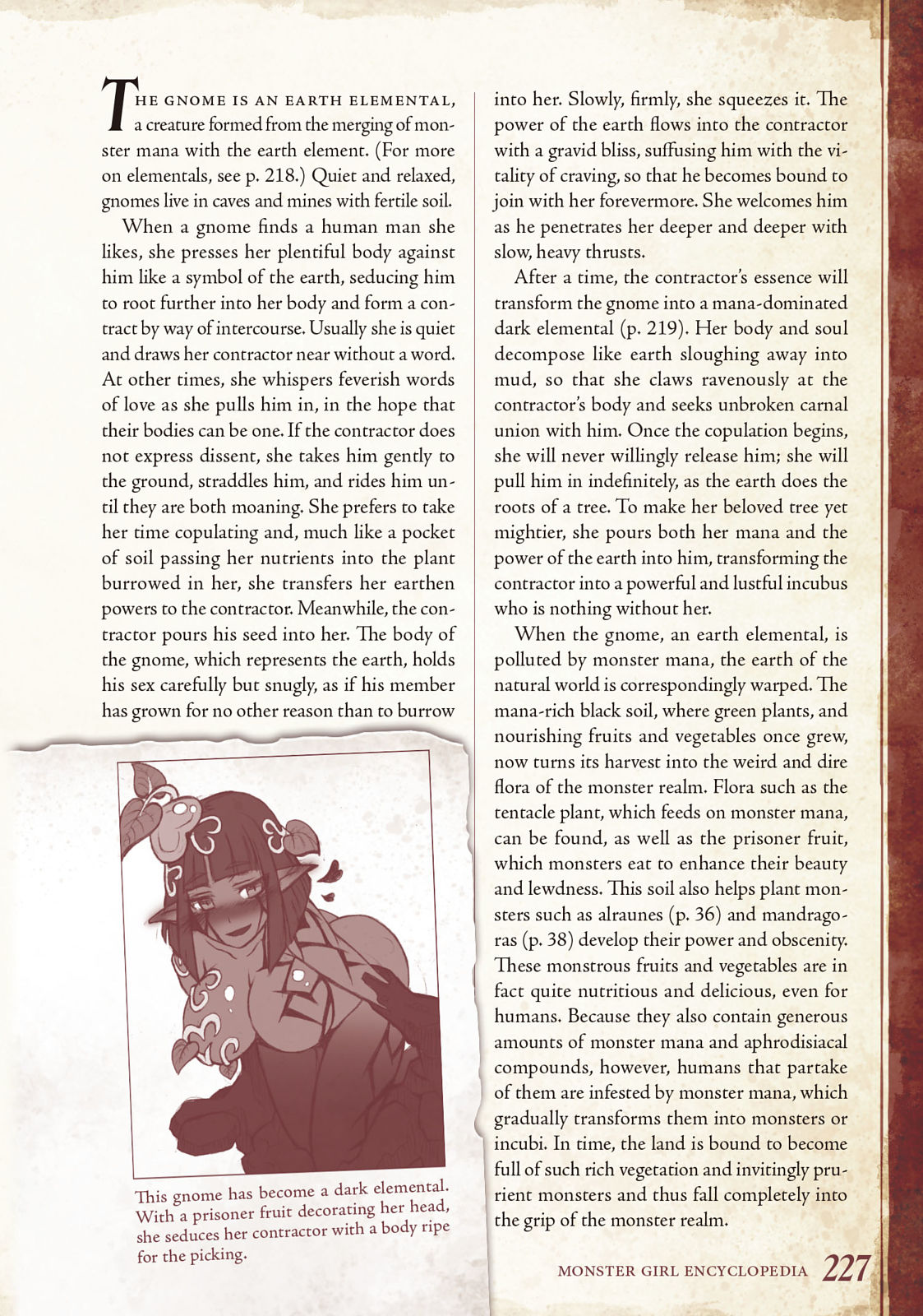 Monster Girl Encyclopedia Vol. 1 page 228