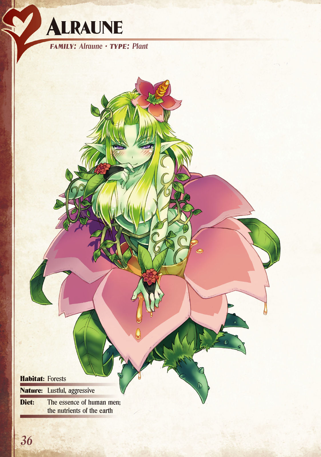 Monster Girl Encyclopedia Vol. 1 page 37