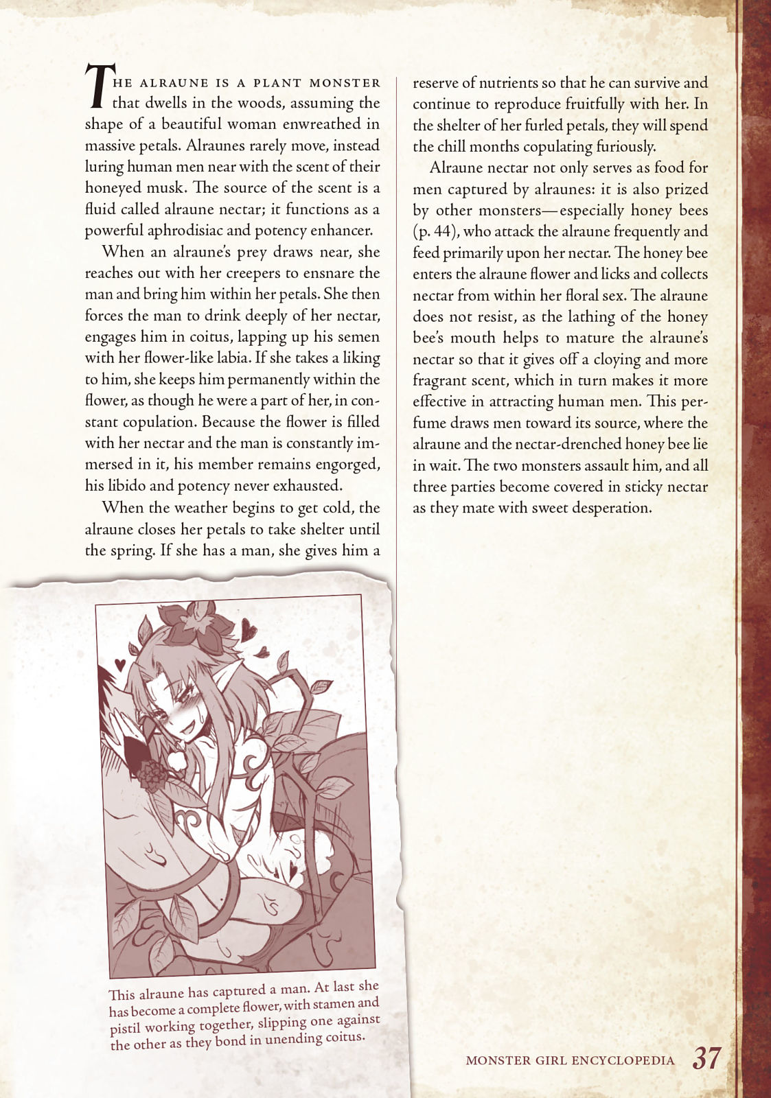 Monster Girl Encyclopedia Vol. 1 page 38