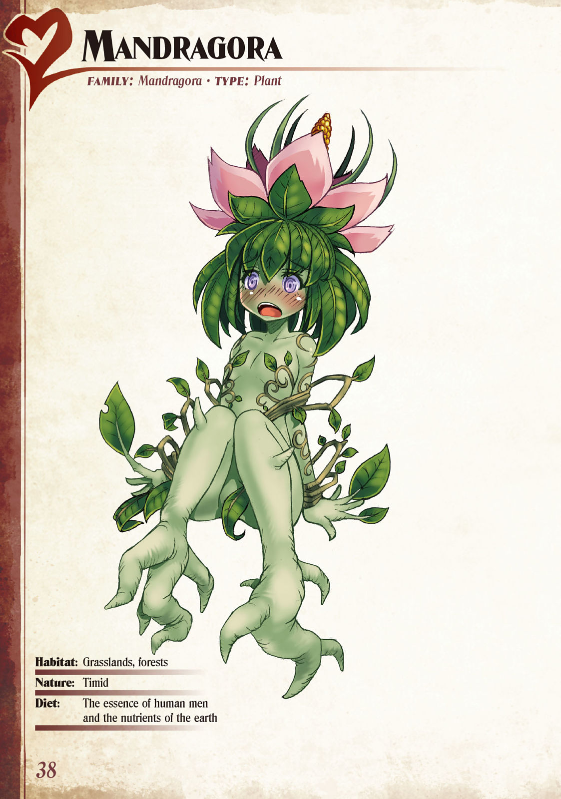 Monster Girl Encyclopedia Vol. 1 page 39
