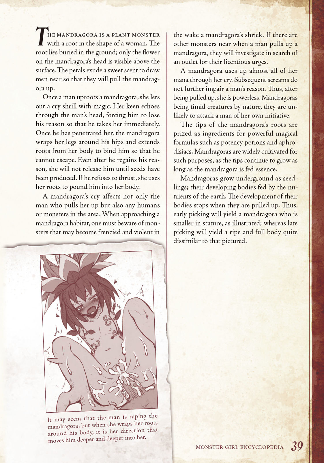 Monster Girl Encyclopedia Vol. 1 page 40