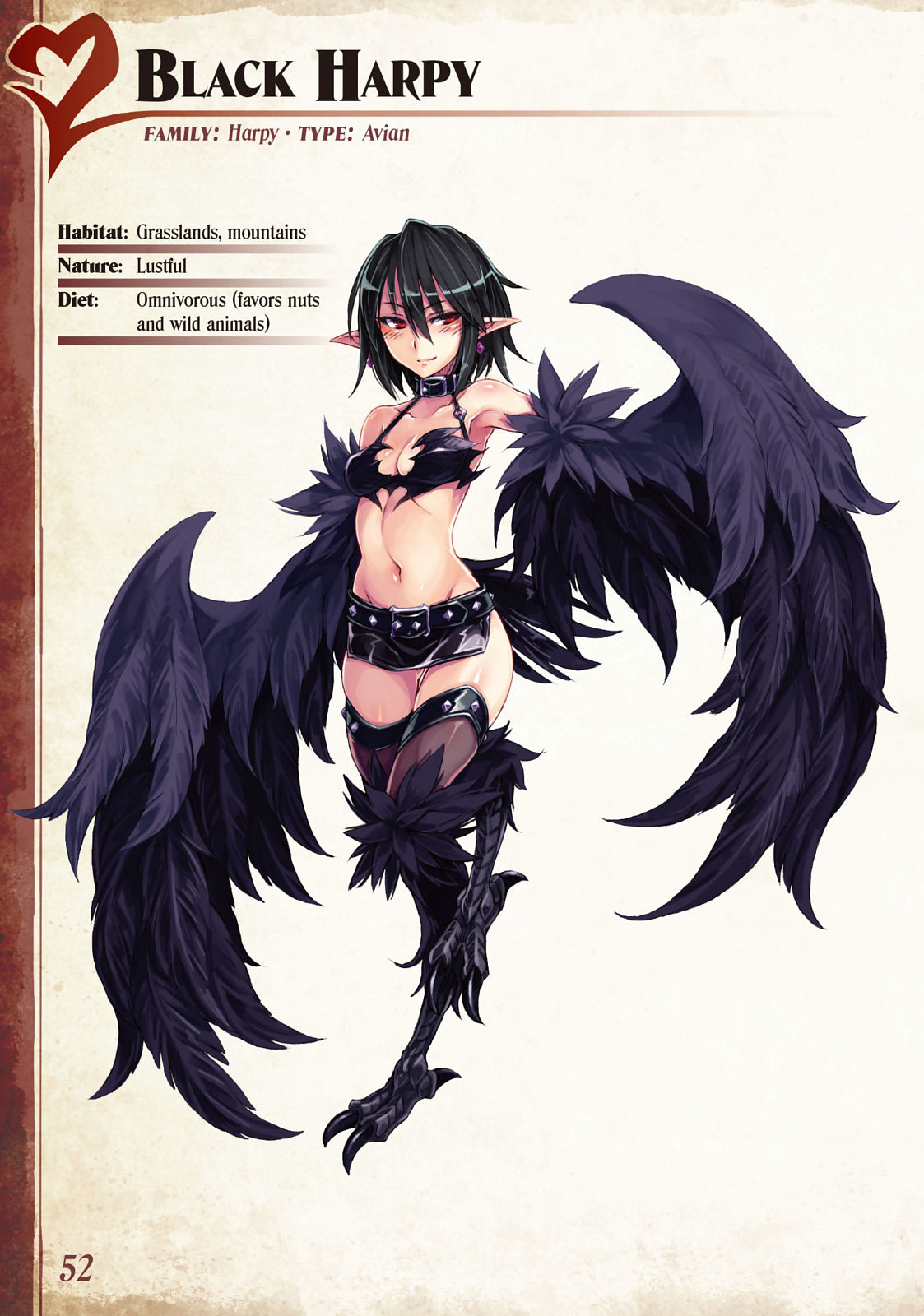 Monster Girl Encyclopedia Vol. 1 page 53
