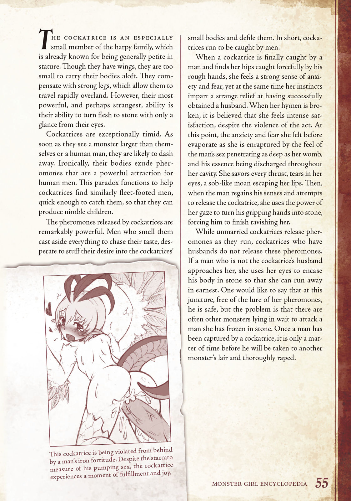Monster Girl Encyclopedia Vol. 1 page 56