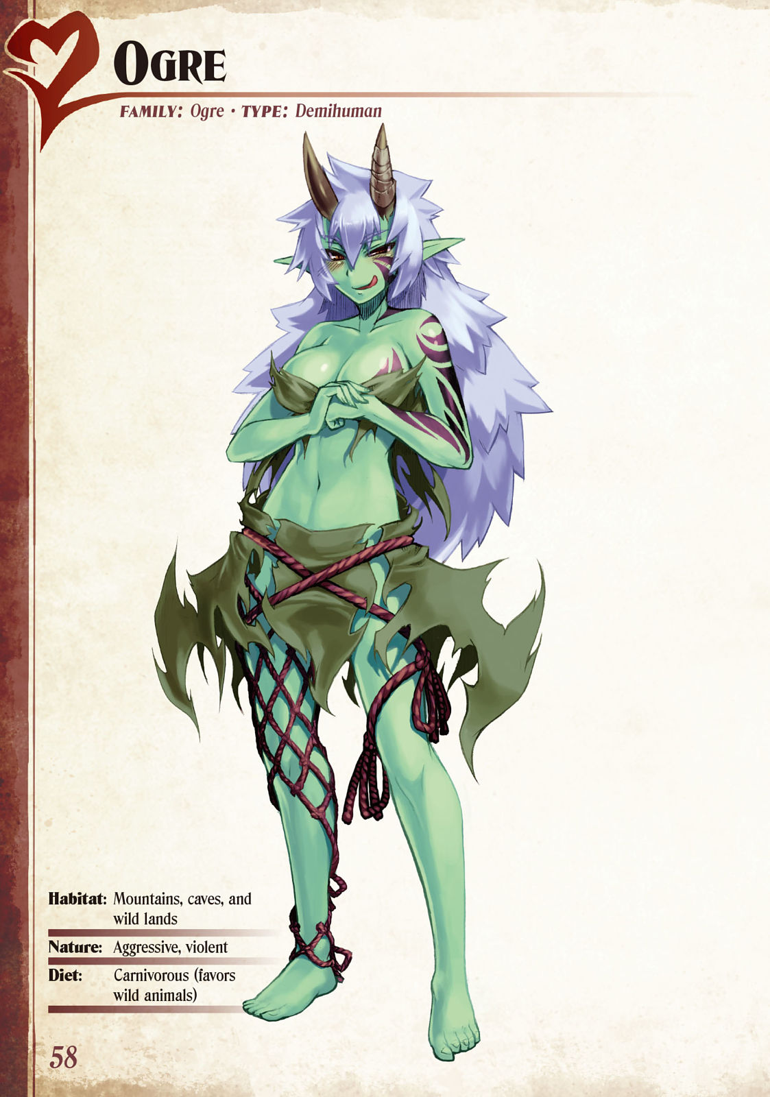 Monster Girl Encyclopedia Vol. 1 page 59