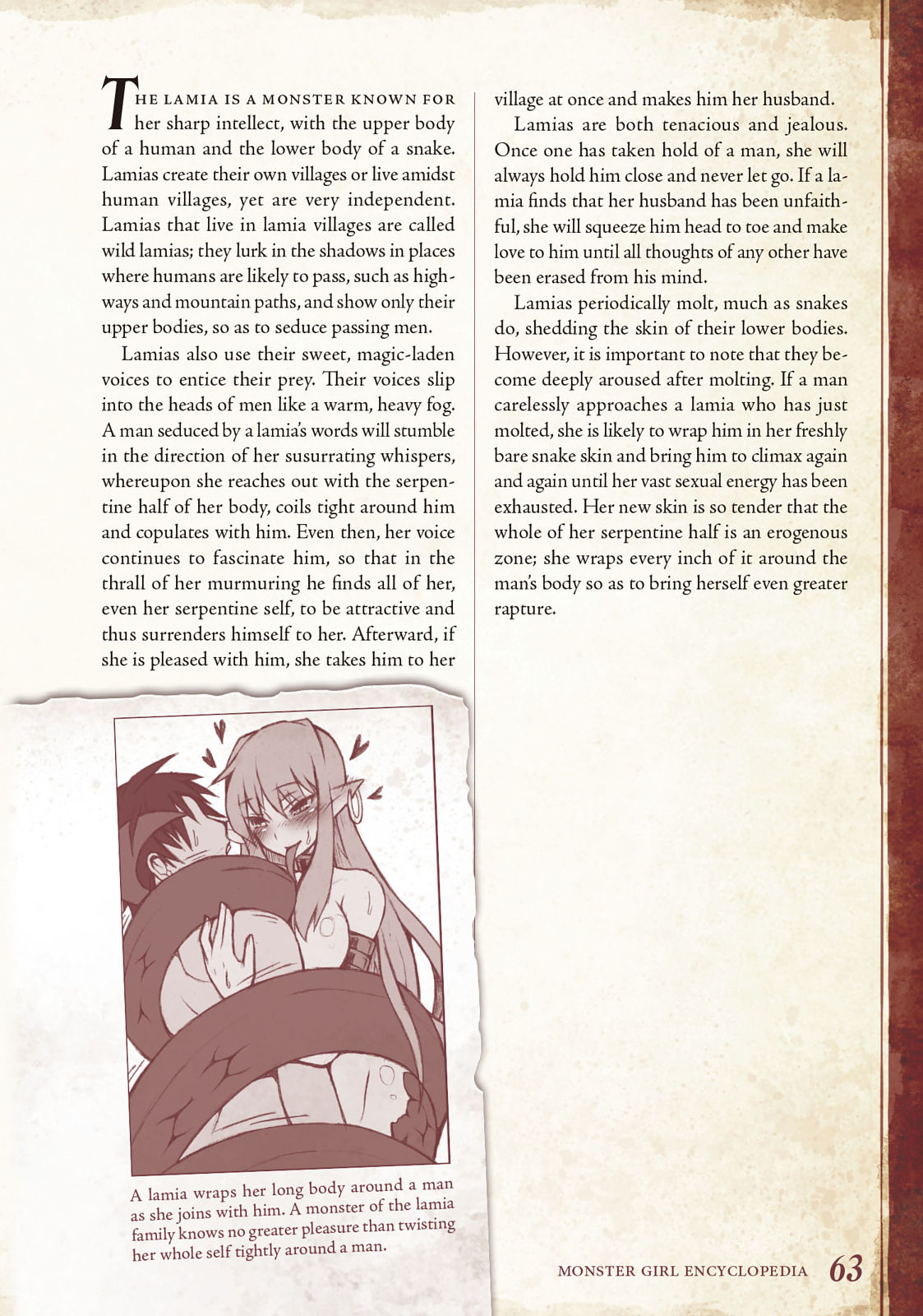 Monster Girl Encyclopedia Vol. 1 page 64