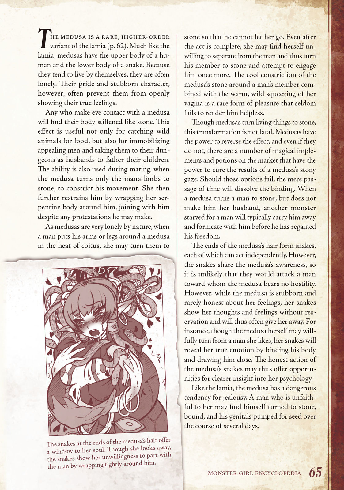 Monster Girl Encyclopedia Vol. 1 page 66