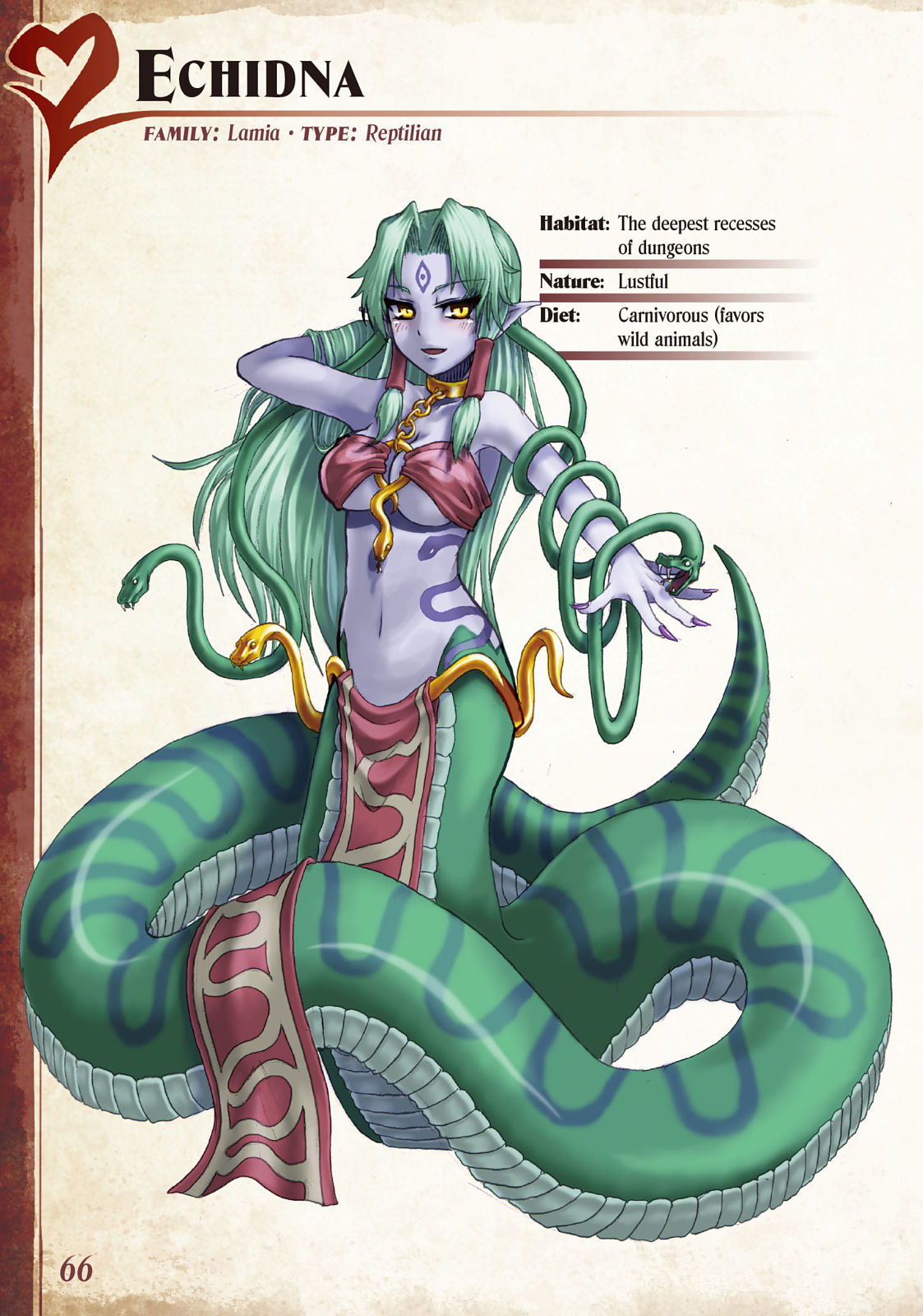 Monster Girl Encyclopedia Vol. 1 page 67