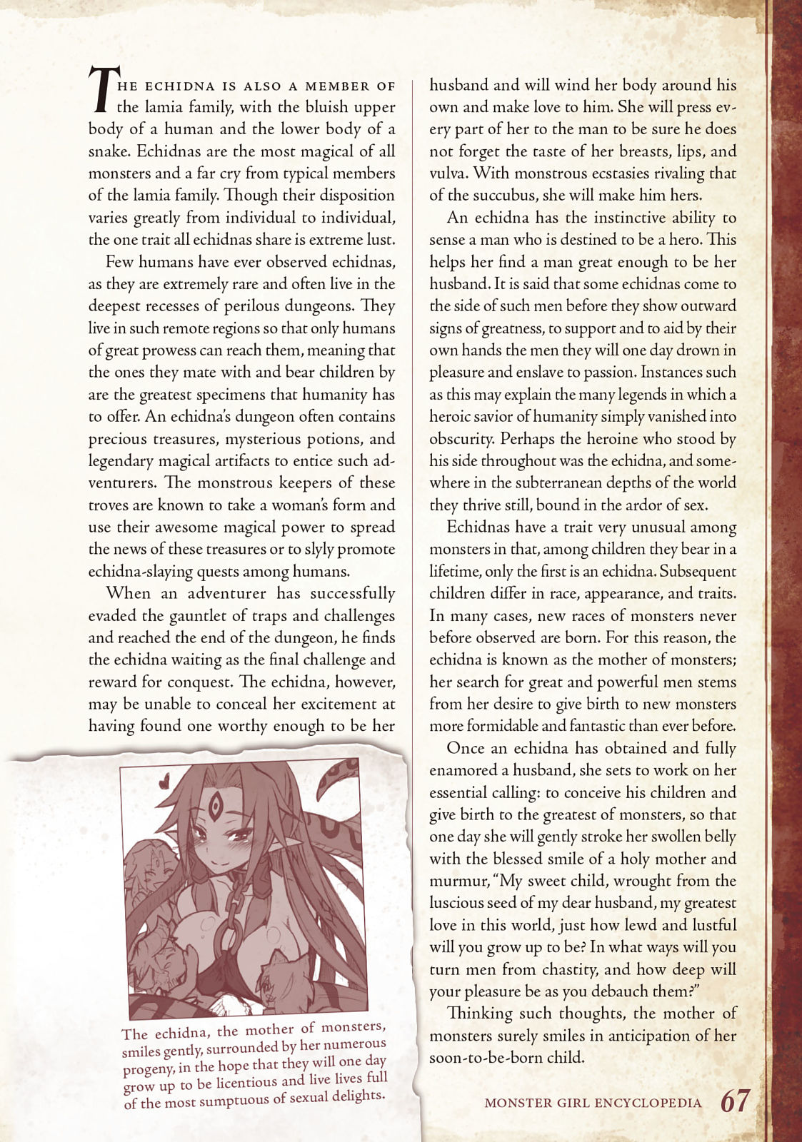 Monster Girl Encyclopedia Vol. 1 page 68