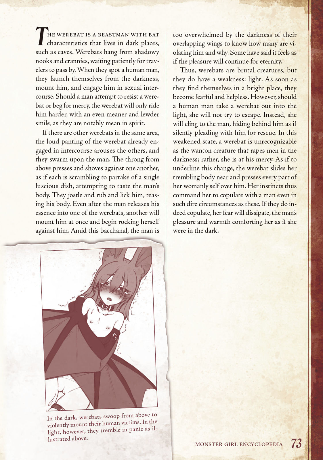 Monster Girl Encyclopedia Vol. 1 page 74