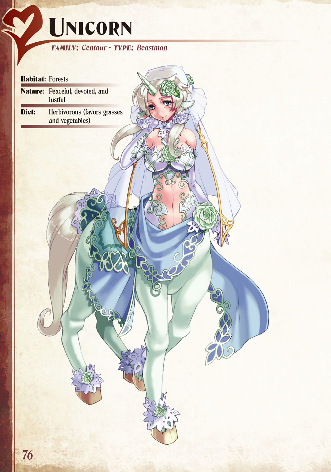 Monster Girl Encyclopedia Vol. 1 page 77